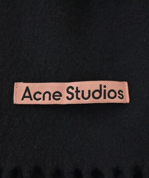 Acne Studios（アクネストゥディオズ）マフラー 黒 サイズ:- メンズ/2200733133060