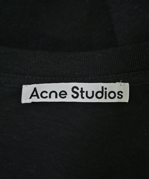Acne Studios（アクネストゥディオズ）Tシャツ・カットソー 黒 サイズ:M メンズ/2200735226036