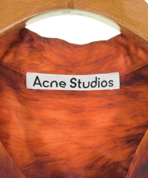 Acne Studios（アクネストゥディオズ）カジュアルシャツ 赤 サイズ:48(L位) メンズ/2200734487087