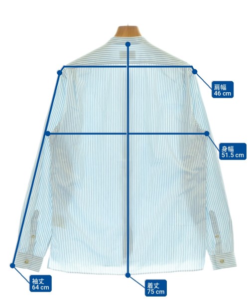Acne Studios（アクネストゥディオズ）カジュアルシャツ 青 サイズ:48(M位) メンズ/2200735847040
