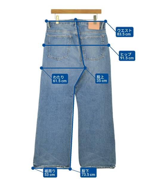 Acne Studios（アクネストゥディオズ）デニムパンツ 青 サイズ:30(M位) メンズ/2200723931058