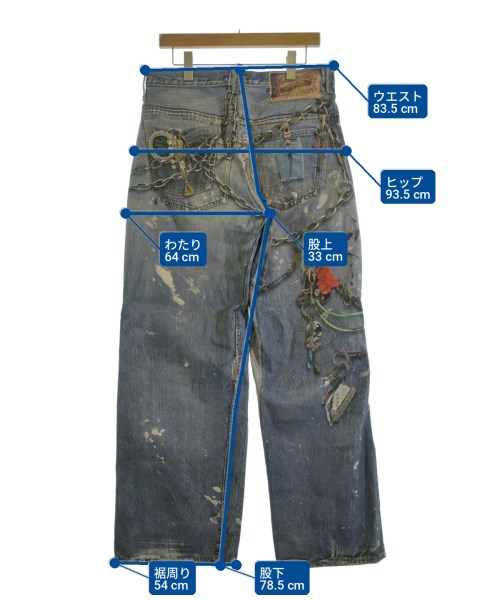 Acne Studios（アクネストゥディオズ）デニムパンツ 青 サイズ:48(L位) メンズ/2200736988117