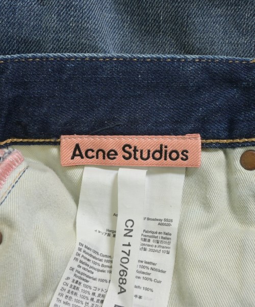 Acne Studios（アクネストゥディオズ）デニムパンツ 青 サイズ:27(XS位) メンズ/2200719834011