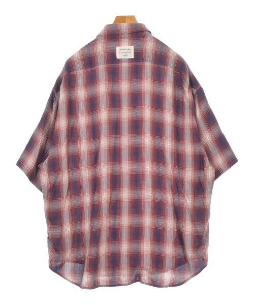 Acne Studios（アクネストゥディオズ）カジュアルシャツ 赤 サイズ:L メンズ/2200719923210