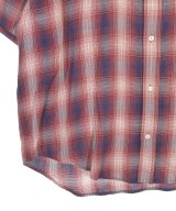 Acne Studios（アクネストゥディオズ）カジュアルシャツ 赤 サイズ:L メンズ/2200719923210