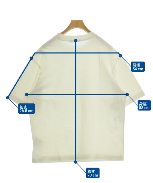 Acne Studios（アクネストゥディオズ）Tシャツ・カットソー 白 サイズ:S メンズ/2200716253020