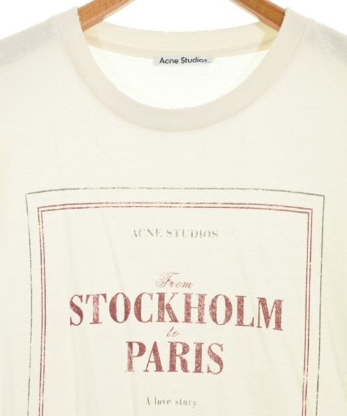Acne Studios（アクネストゥディオズ）Tシャツ・カットソー 白 サイズ:L メンズ/2200720748116