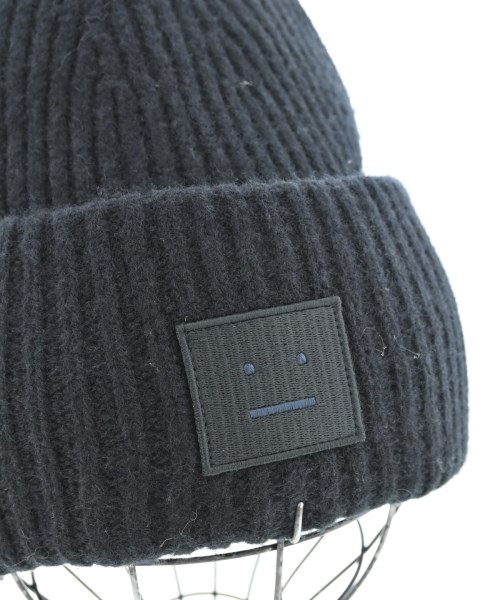 Acne Studios（アクネストゥディオズ）ニットキャップ・ビーニー 黒 サイズ:56 メンズ/2200720844061