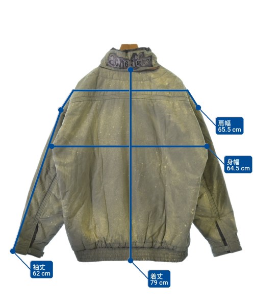 Acne Studios（アクネストゥディオズ）ダウンジャケット/ダウンベスト カーキ サイズ:50(XL位) メンズ/2200720958089