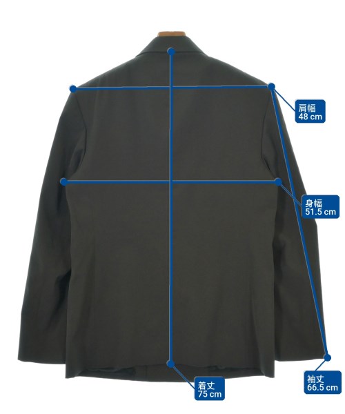 Acne Studios（アクネストゥディオズ）テーラードジャケット グレー サイズ:46(M位) メンズ/2200721168012