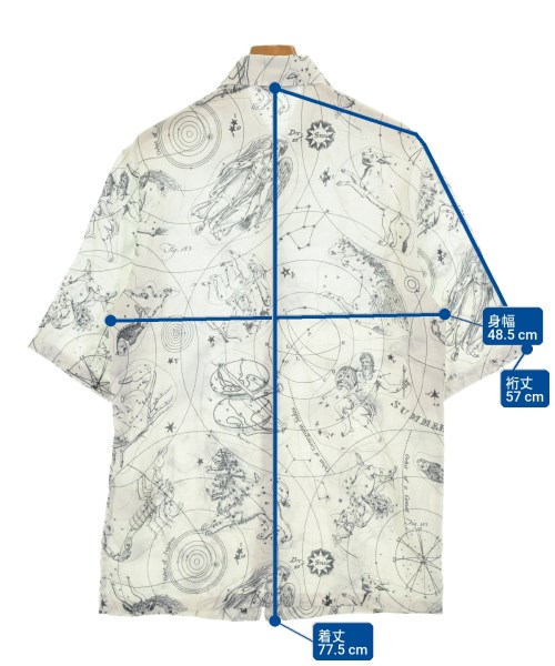 Acne Studios（アクネストゥディオズ）カジュアルシャツ 白 サイズ:36(XS位) メンズ/2200721308012