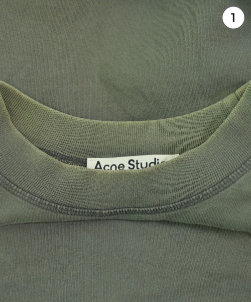 Acne Studios（アクネストゥディオズ）Tシャツ・カットソー グレー サイズ:S メンズ/2200721316055