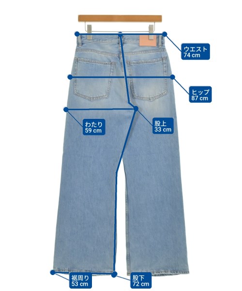 Acne Studios（アクネストゥディオズ）デニムパンツ 青 サイズ:27(XS位) メンズ/2200721619095