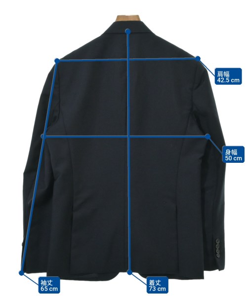 Acne Studios（アクネストゥディオズ）テーラードジャケット 紺 サイズ:46(M位) メンズ/2200721995038