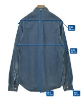 Acne Studios（アクネストゥディオズ）カジュアルシャツ 青 サイズ:46(M位) メンズ/2200721995045