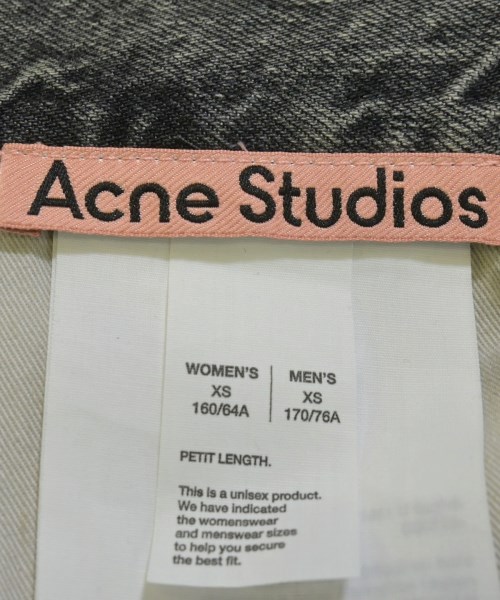 Acne Studios（アクネストゥディオズ）デニムパンツ 黒 サイズ:XS メンズ/2200722184028