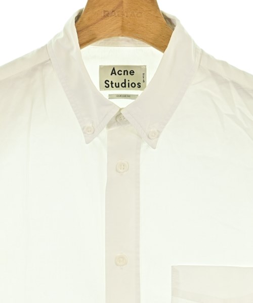 Acne Studios（アクネストゥディオズ）カジュアルシャツ 白 サイズ:46(M位) メンズ/2200722306109