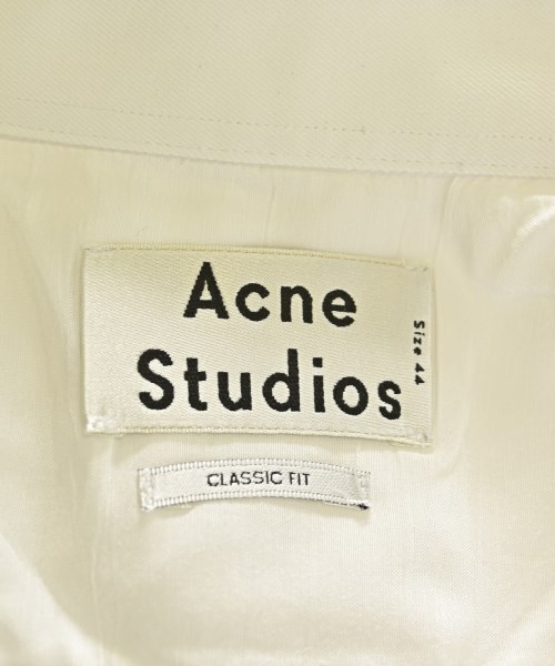 Acne Studios（アクネストゥディオズ）カジュアルシャツ 白 サイズ:44(S位) メンズ/2200722306116