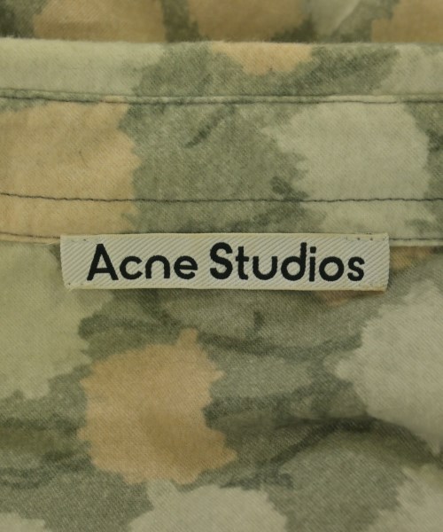 Acne Studios（アクネストゥディオズ）カジュアルシャツ カーキ サイズ:XS/S メンズ/2200717755257