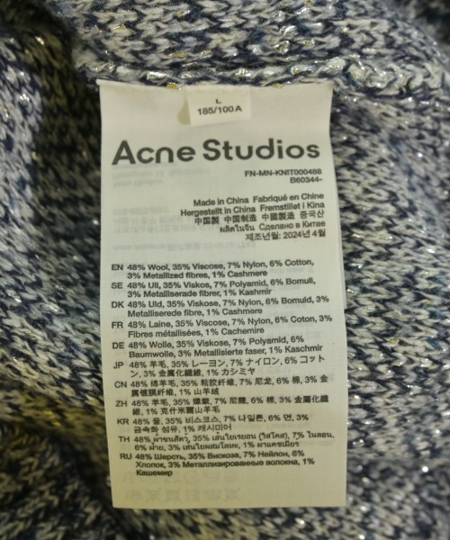 Acne Studios（アクネストゥディオズ）ニット・セーター 紺 サイズ:L メンズ/2200723887010
