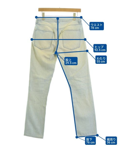 Acne Studios（アクネストゥディオズ）デニムパンツ 青 サイズ:30(M位) メンズ/2200724230020