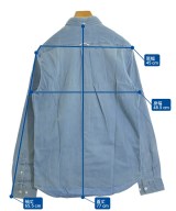 Acne Studios（アクネストゥディオズ）カジュアルシャツ 青 サイズ:48(L位) メンズ/2200720418156