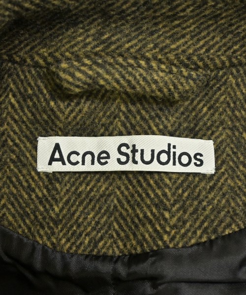 Acne Studios（アクネストゥディオズ）ステンカラーコート 黄 サイズ:32(XXS位) レディース/2200720460254