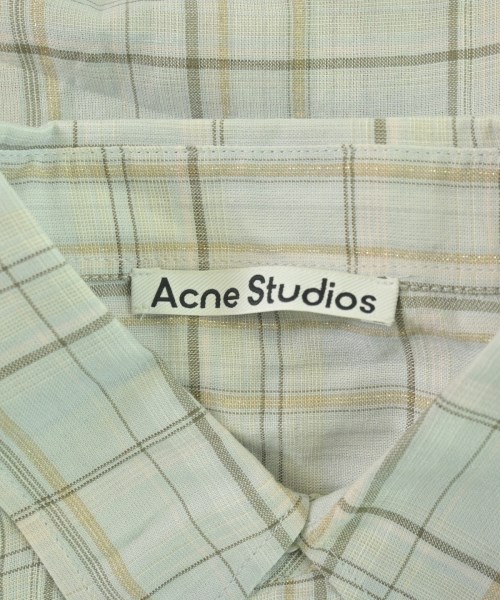 Acne Studios（アクネストゥディオズ）カジュアルシャツ 青 サイズ:46(XXL位) メンズ/2200725142056