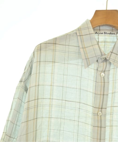 Acne Studios（アクネストゥディオズ）カジュアルシャツ 青 サイズ:46(XXL位) メンズ/2200725142056