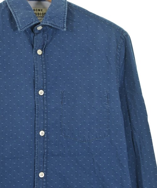 Acne Studios（アクネストゥディオズ）カジュアルシャツ 紺 サイズ:44(S位) メンズ/2200727227027