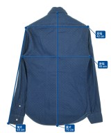 Acne Studios（アクネストゥディオズ）カジュアルシャツ 紺 サイズ:44(S位) メンズ/2200727227027