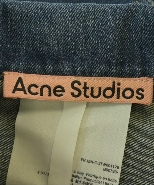 Acne Studios（アクネストゥディオズ）デニムジャケット 青 サイズ:50(XL位) メンズ/2200727532015