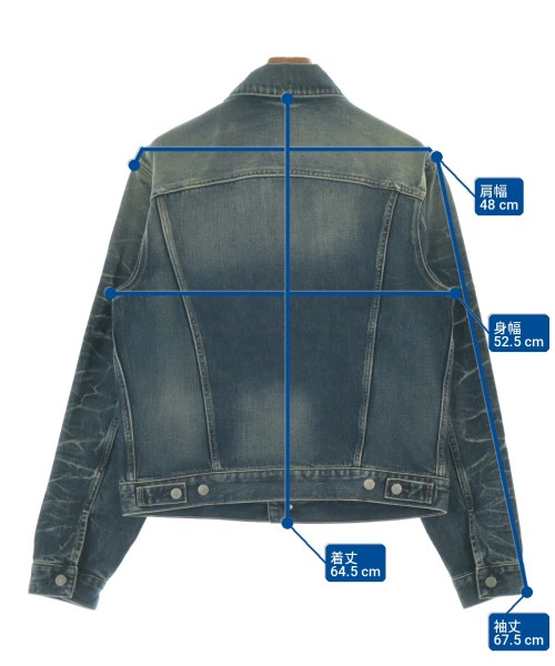 Acne Studios（アクネストゥディオズ）デニムジャケット 青 サイズ:50(XL位) メンズ/2200727532015