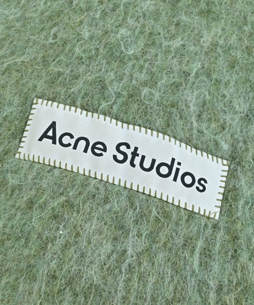 Acne Studios（アクネストゥディオズ）マフラー 緑 サイズ:- レディース/2200682420013