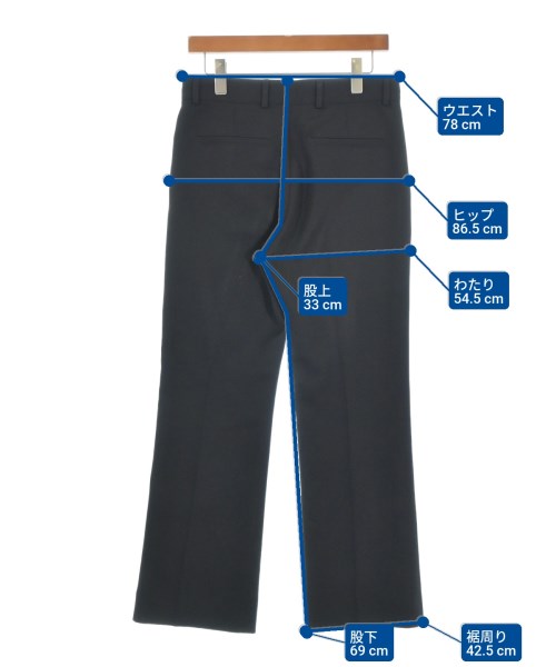 Acne Studios（アクネストゥディオズ）スラックス 黒 サイズ:44(S位) メンズ/2200682431064