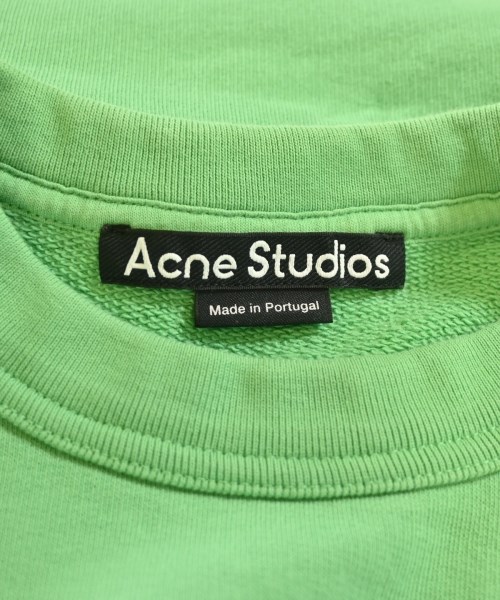 Acne Studios（アクネストゥディオズ）スウェット 緑 サイズ:XS メンズ/2200683017045
