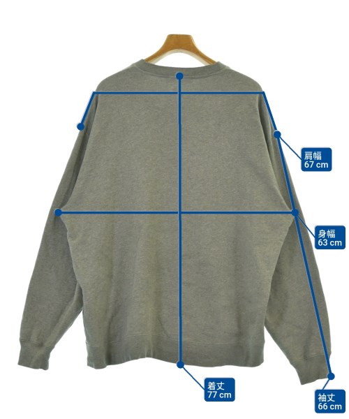 Acne Studios（アクネストゥディオズ）スウェット グレー サイズ:M メンズ/2200684565019
