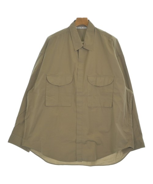 Acne Studios(アクネストゥディオズ)カジュアルシャツ ベージュ サイズ:50(XL位)/2200684581088