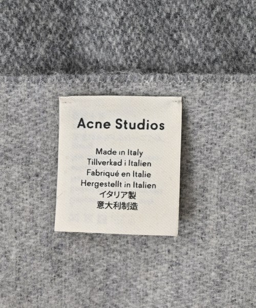 Acne Studios（アクネストゥディオズ）ストール グレー サイズ:- メンズ/2200681968561