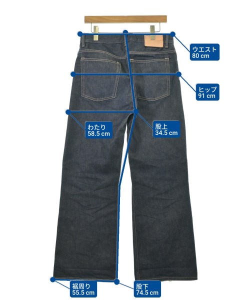 Acne Studios（アクネストゥディオズ）デニムパンツ 紺 サイズ:31(M位) メンズ/2200686626015