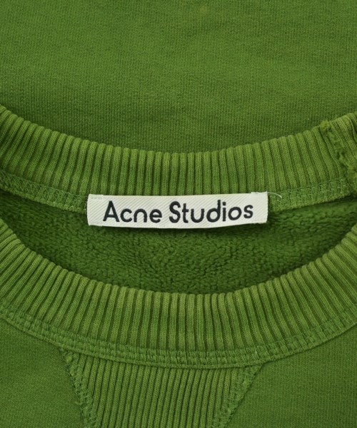 Acne Studios（アクネストゥディオズ）スウェット 緑 サイズ:XS メンズ/2200686628262
