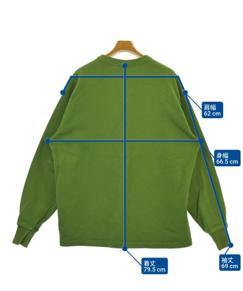 Acne Studios（アクネストゥディオズ）スウェット 緑 サイズ:XS メンズ/2200686628262