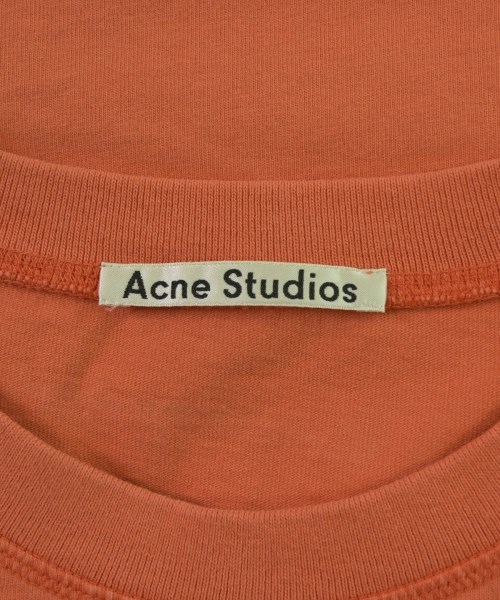 Acne Studios（アクネストゥディオズ）Tシャツ・カットソー オレンジ サイズ:S メンズ/2200686770046