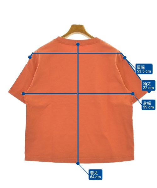 Acne Studios（アクネストゥディオズ）Tシャツ・カットソー オレンジ サイズ:S メンズ/2200686770046