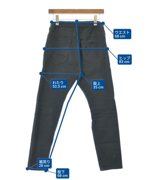 Acne Studios（アクネストゥディオズ）デニムパンツ 黒 サイズ:29(S位) メンズ/2200687341061