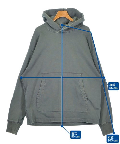 Acne Studios（アクネストゥディオズ）パーカー 緑 サイズ:S メンズ/2200687923076