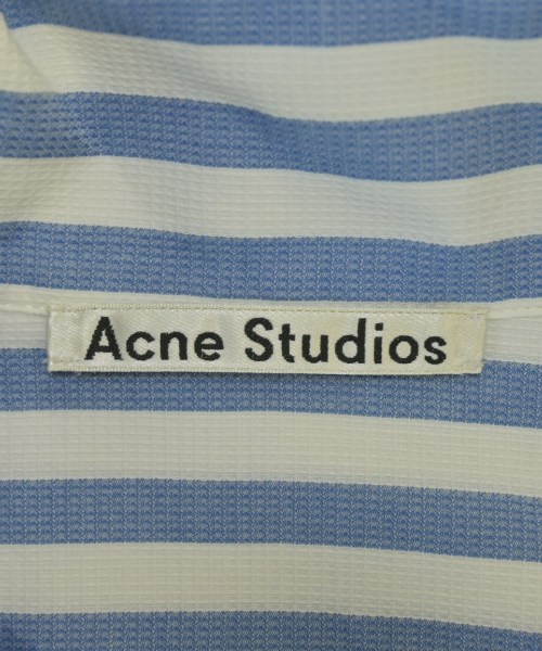Acne Studios（アクネストゥディオズ）カジュアルシャツ 青 サイズ:36(XS位) メンズ/2200679757030