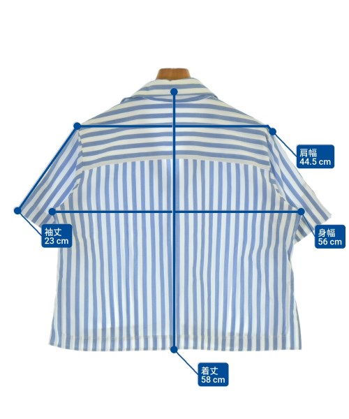 Acne Studios（アクネストゥディオズ）カジュアルシャツ 青 サイズ:36(XS位) メンズ/2200679757030