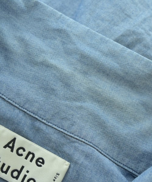 Acne Studios（アクネストゥディオズ）カジュアルシャツ 紺 サイズ:46(M位) メンズ/2200688868062