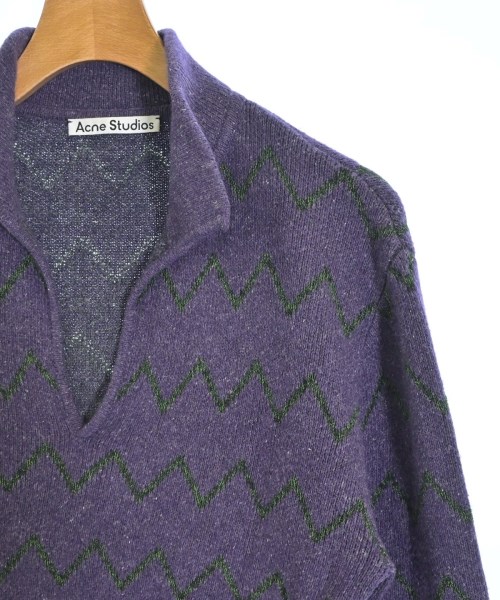 Acne Studios（アクネストゥディオズ）ニット・セーター 紫 サイズ:M メンズ/2200689453038